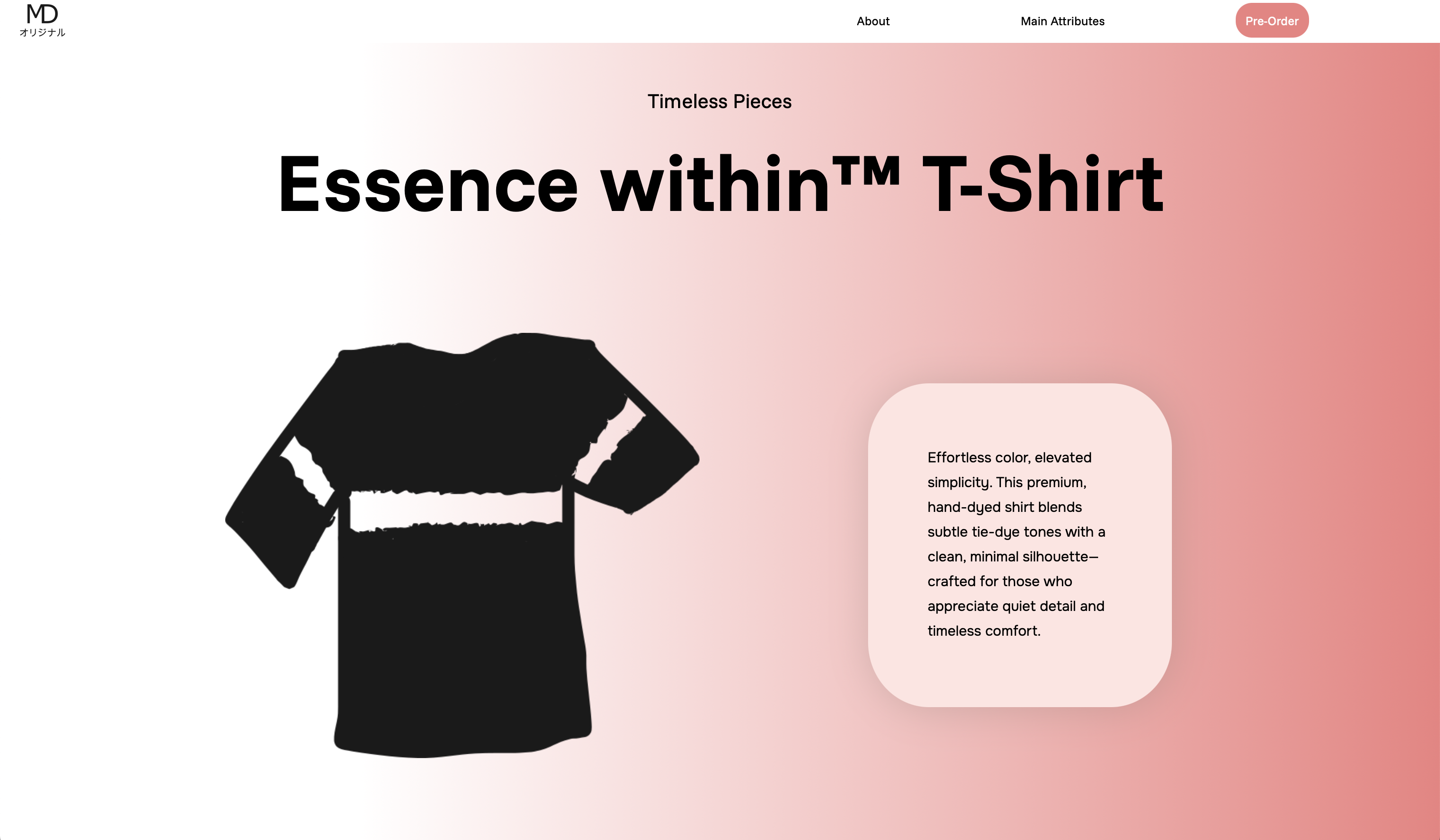 Product Landing page photo